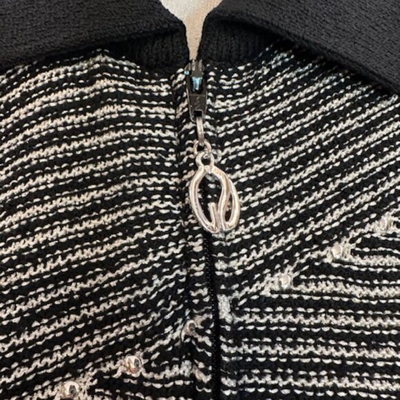 St. John Sport Stripped Size S Evening Jacket - Picture 5 of 8